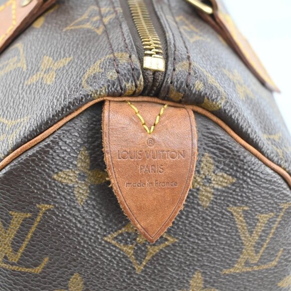 LOUIS VUITTON Monogram Speedy 25 Hand Bag bsj870-102125 - Picture 8 of 16
